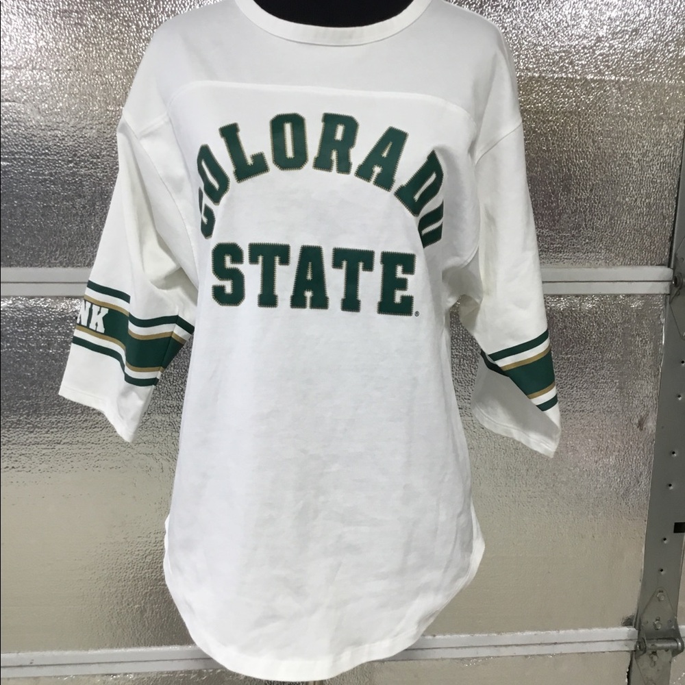 Pink Colorado State University shirt. Size XS.